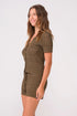 PQ Swim Olive Lee Crochet Top